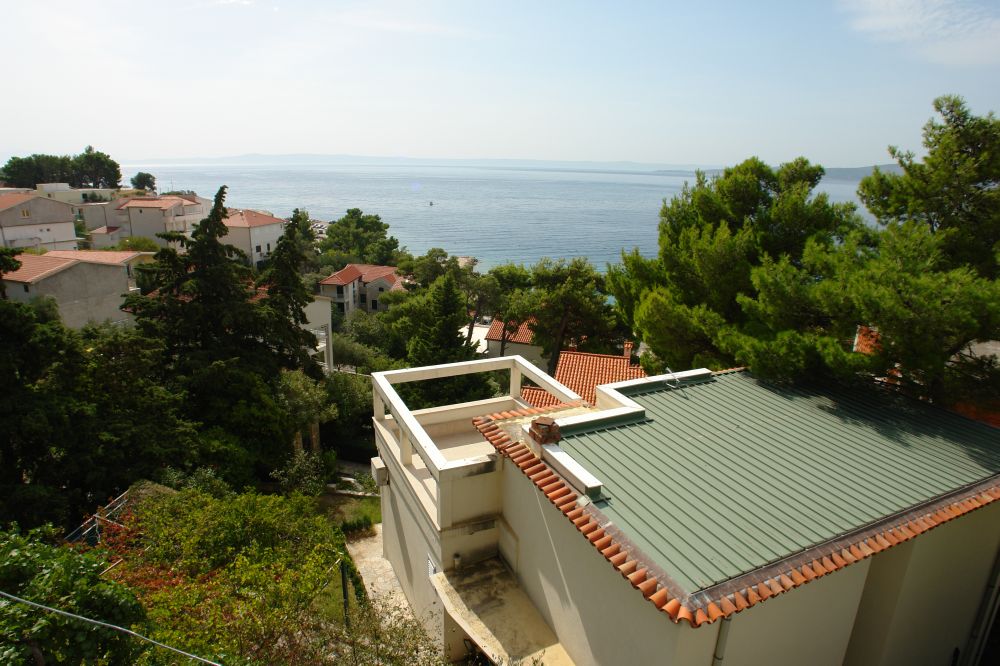 Widok z balkonu na morze